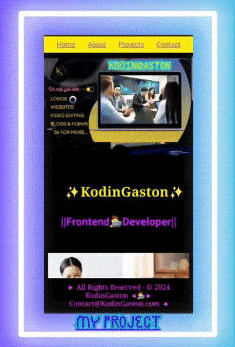 My website project