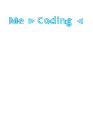 Me sitting programming